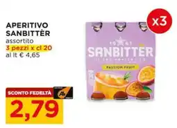 Alì Supermercati Aperitivo Sanbitter assortito offerta