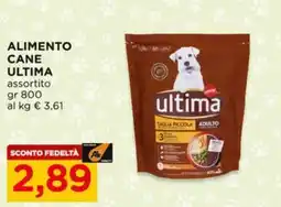 Alì Supermercati ALIMENTO CANE ULTIMA offerta