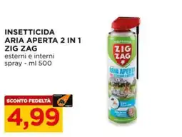 Alì Supermercati INSETTICIDA ARIA APERTA 2 IN 1 ZIG ZAG offerta