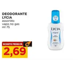 Alì Supermercati DEODORANTE LYCIA offerta