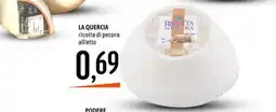 Emisfero LA QUERCIA ricotta di pecora offerta