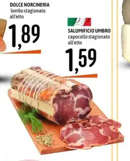 Emisfero DOLCE NORCINERIA lombo stagionato offerta