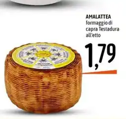 Emisfero AMALATTEA formaggio di capra Testadura offerta