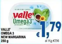 DEM VALLE' OMEGA 3 NEW MARGARINA offerta