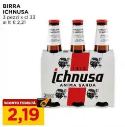 Alì Supermercati Birra Ichnusa offerta