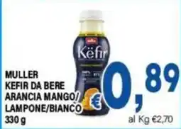DEM MULLER KEFIR DA BERE ARANCIA MANGO/LAMPONE/BIANCO offerta