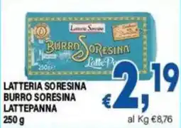 DEM Latteria SoreSina Burro SoreSina LattePanna offerta