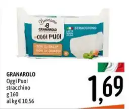 Emisfero GRANAROLO Oggi Puoi stracchino offerta