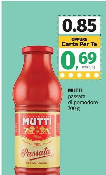 Pam Passata di pomodoro offerta