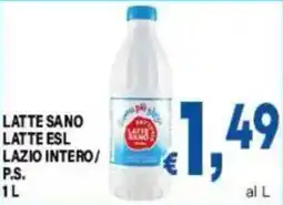 DEM LATTE SANO LATTE ESL LAZIO INTERO offerta