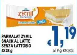 DEM PARMALAT ZYMIL SNACK AL LATTE SENZA LATTOSIO offerta
