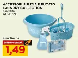 Alì Supermercati ACCESSORI PULIZIA E BUCATO LAUNDRY COLLECTION assortita AL PEZZO offerta