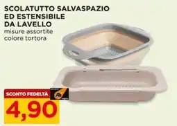 Alì Supermercati SCOLATUTTO SALVASPAZIO ED ESTENSIBILE DA LAVELLO offerta