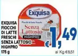 DEM Exquisa Fiocchi di Latte Freschi Senza Lattosio Highpro offerta