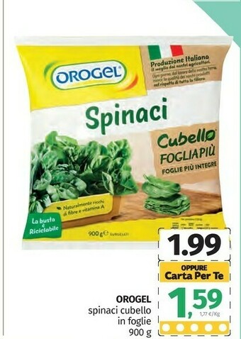 Pam Spinaci offerta