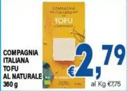 DEM COMPAGNIA ITALIANA TOFU AL NATURALE offerta