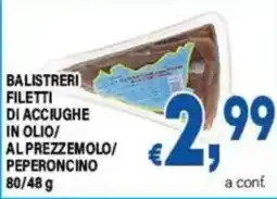 DEM Balistreri Filetti di Acciughe in Olio/Al Prezzemolo/Peperoncino offerta