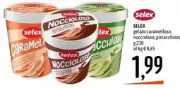 Emisfero SELEX gelato caramello, noccioloso, pistacchioso offerta