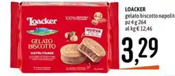 Emisfero Loacker gelato biscotto napolitaner offerta