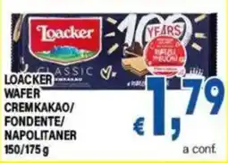 DEM Loacker Wafer Cremkakao/Fondente/Napolitaner offerta