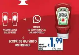 DEM Heinz Tomato Ketchup offerta