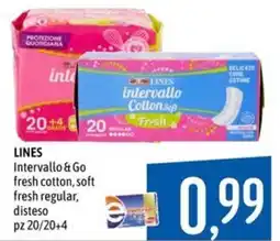 Emisfero LINES Intervallo Cotton Soft Fresh offerta