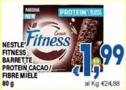 DEM Nestle' Fitness Barrette Cacao/Fibre Miele offerta