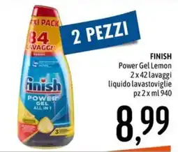 Emisfero Finish Power Gel Lemon offerta