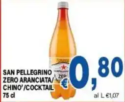 DEM San Pellegrino Zero Aranciata/Chino'/Cocktail offerta
