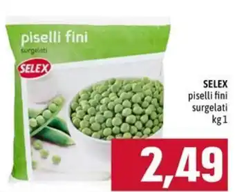 Emisfero SELEX piselli fini surgelati offerta