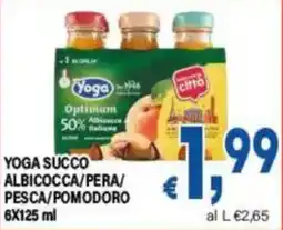 DEM YOGA SUCCO ALBICOCCA/PERA/PESCA/POMODORO offerta