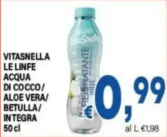 DEM VITASNELLA LE LINFE ACQUA DI COCCO/Aloe Vera/BETULLA INTEGRA offerta