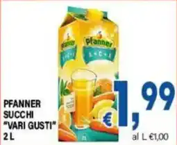 DEM PFANNER SUCCHI "VARI GUSTI" offerta