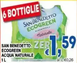 DEM San Benedetto Ecogreen Acqua Naturale offerta