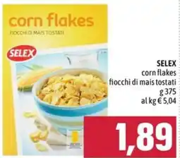 Emisfero SELEX corn flakes fiocchi di mais tostati offerta