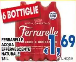 DEM Ferrarelle Acqua Effervescente Naturale offerta