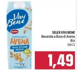 Emisfero SELEX VIVI BENE Bevanda a Base di Avena Bio offerta
