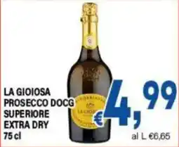 DEM LA GIOIOSA PROSECCO DOCG SUPERIORE EXTRA DRY offerta