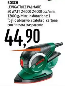 Emisfero BOSCH LEVIGATRICE PALMARE offerta