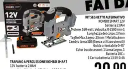 Emisfero KIT SEGHETTO ALTERNATIVO KOMBO SMART 12V offerta