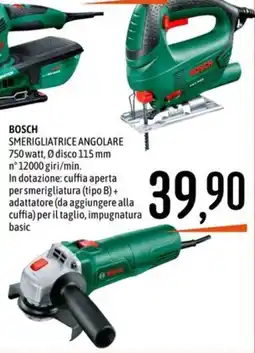 Emisfero BOSCH SMERIGLIATRICE ANGOLARE offerta