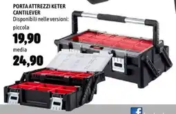 Emisfero PORTAATTREZZI KETER CANTILEVER offerta