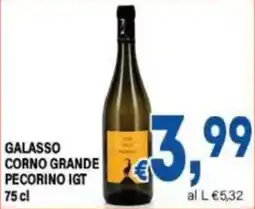 DEM GALASSO CORNO GRANDE PECORINO IGT offerta