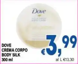 DEM Dove crema corpo body silk offerta