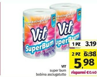 Pam Rotoli di carta offerta
