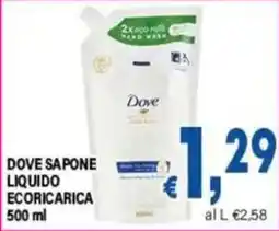 DEM DOVE SAPONE LIQUIDO ECORICARICA offerta