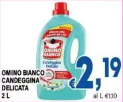 DEM OMINO BIANCO CANDEGGGINA DELICATA offerta
