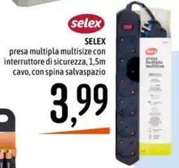 Emisfero SELEX presa multipla multisize offerta