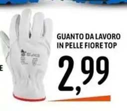 Emisfero GUANTO DA LAVORO IN PELLE FIORE TOP offerta