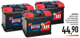 Emisfero batterie auto AREXONS offerta
